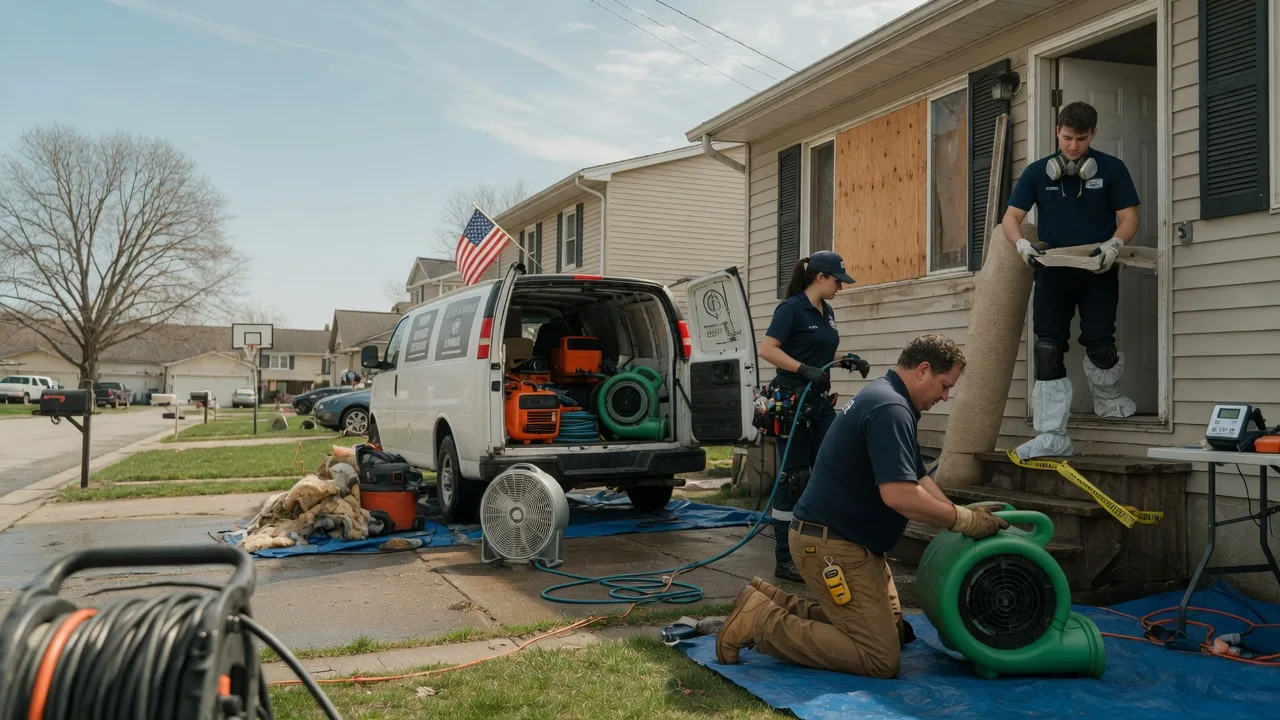 Water Damage Restoration in Rushsylvania, OH near me